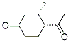 順式-(9ci)-4-乙?；?3-甲基-環(huán)己酮結(jié)構(gòu)式_143392-14-7結(jié)構(gòu)式