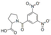 N-(3,5-二硝基苯甲?；?-dl-脯氨酸結(jié)構(gòu)式_143492-62-0結(jié)構(gòu)式