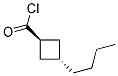 反式-(9ci)-3-丁基-環(huán)丁烷羰酰氯結(jié)構(gòu)式_143610-57-5結(jié)構(gòu)式