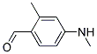 Benzaldehyde, 2-methyl-4-(methylamino)-(9ci)Structure,144807-49-8Structure Benzaldehyde, 2-methyl-4-(methylamino)-(9ci) Structure,144807-49-8Structure