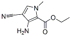 1H-pyrrole-2-carboxylicacid,3-amino-4-cyano-1-methyl-,ethylester(9ci) Structure,145162-36-3Structure