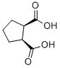 Cis-cyclopentane-1,2-dicarboxylic acid Structure,1461-96-7Structure