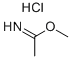 Methyl acetimidate hydrochloride Structure,14777-27-6Structure