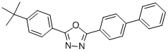 2-(4-Biphenylyl)-5-(4-tert-butylphenyl)-1,3,4-oxadiazole Structure,15082-28-7Structure