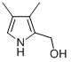 1H-pyrrole-2-methanol,3,4-dimethyl-(9ci) Structure,151417-48-0Structure