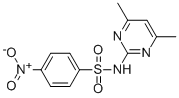 N-(4,6-二甲基-2-嘧啶)-4-硝基苯磺酰胺結構式_153312-38-0結構式