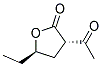 2(3H)-furanone, 3-acetyl-5-ethyldihydro-, trans-(9ci)Structure,153655-38-0Structure 2(3H)-furanone, 3-acetyl-5-ethyldihydro-, trans-(9ci) Structure,153655-38-0Structure