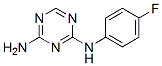 N-(4-氟-苯基)-[1,3,5]三嗪-2,4-二胺結(jié)構(gòu)式_1549-50-4結(jié)構(gòu)式