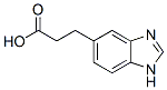 1H-benzimidazole-5-propanoicacid(9ci) Structure,155049-54-0Structure