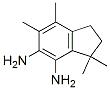1H-indene-4,5-diamine, 2,3-dihydro-3,3,6,7-tetramethyl- Structure,156485-24-4Structure