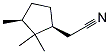 (1s-順式)-(9ci)-2,2,3-三甲基-環(huán)戊烷乙腈結(jié)構(gòu)式_156963-30-3結(jié)構(gòu)式