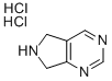 6,7-Dihydro-5H-pyrrolo[3,4-d]pyrimidine dihydrochloride Structure,157327-51-0Structure