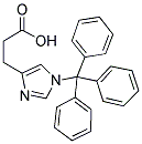 3-(N-1-三苯甲基-4-咪唑)丙酸結(jié)構(gòu)式_160446-35-5結(jié)構(gòu)式