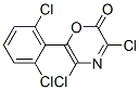 2H-1,4-oxazin-2-one, 3,5-dichloro-6-(2,6-dichlorophenyl)-Structure,160921-62-0Structure 2H-1,4-oxazin-2-one, 3,5-dichloro-6-(2,6-dichlorophenyl)- Structure,160921-62-0Structure
