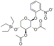 2-Nitrophenyl 2,3-di-o-acetyl-4-o-triethylsilyl-β-d-xylopyranosideStructure,162088-90-6Structure 2-Nitrophenyl 2,3-di-o-acetyl-4-o-triethylsilyl-β-d-xylopyranoside Structure,162088-90-6Structure