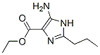 1H-imidazole-4-carboxylicacid,5-amino-2-propyl-,ethylester(9ci)Structure,164535-24-4Structure 1H-imidazole-4-carboxylicacid,5-amino-2-propyl-,ethylester(9ci) Structure,164535-24-4Structure