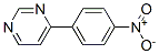 4-(4-硝基苯基)嘧啶結(jié)構(gòu)式_16495-82-2結(jié)構(gòu)式