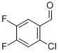 2-Chloro-4,5-difluorobenzaldehyde Structure,165047-23-4Structure