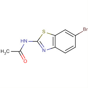 N-(6-溴苯并[d]噻唑-2-基)乙酰胺結(jié)構(gòu)式_16628-26-5結(jié)構(gòu)式
