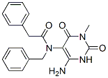 Benzeneacetamide, n-(4-amino-1,2,3,6-tetrahydro-1-methyl-2,6-dioxo-5-pyrimidinyl)-n-(phenylmethyl)-Structure,167299-12-9Structure Benzeneacetamide, n-(4-amino-1,2,3,6-tetrahydro-1-methyl-2,6-dioxo-5-pyrimidinyl)-n-(phenylmethyl)- Structure,167299-12-9Structure