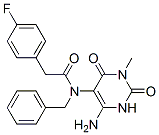 Benzeneacetamide, n-(4-amino-1,2,3,6-tetrahydro-1-methyl-2,6-dioxo-5-pyrimidinyl)-4-fluoro-n-(phenylmethyl)-Structure,167299-13-0Structure Benzeneacetamide, n-(4-amino-1,2,3,6-tetrahydro-1-methyl-2,6-dioxo-5-pyrimidinyl)-4-fluoro-n-(phenylmethyl)- Structure,167299-13-0Structure
