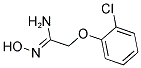 2-(2-氯苯氧基)乙酰胺肟結(jié)構(gòu)式_175276-80-9結(jié)構(gòu)式