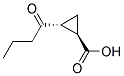 反式-(9ci)-2-(1-氧代丁基)-環(huán)丙烷羧酸結構式_178683-13-1結構式