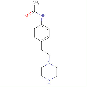N-[4-[2-(1-哌嗪)乙基]苯基]乙酰胺結(jié)構(gòu)式_179534-85-1結(jié)構(gòu)式