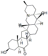 3Beta,20-dihydroxy-5alpha-cevan-6-one Structure,18059-10-4Structure