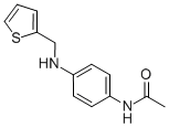N-(4-[(噻吩-2-基甲基)-氨基]-苯基)-乙酰胺結(jié)構(gòu)式_18210-26-9結(jié)構(gòu)式