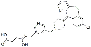 Rupatadine fumarateStructure,182349-12-8Structure Rupatadine fumarate Structure,182349-12-8Structure