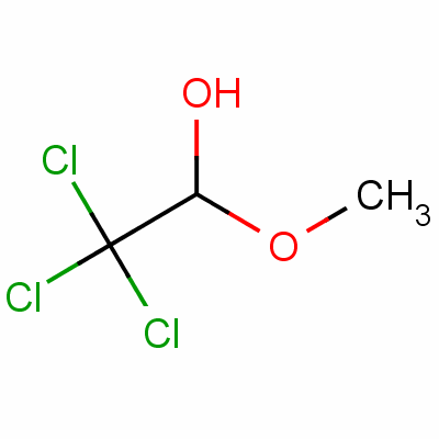 Ethanol,2,2,2-trichloro-1-methoxy-Structure,18271-82-4Structure Ethanol,2,2,2-trichloro-1-methoxy- Structure,18271-82-4Structure