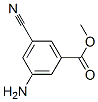 3-Amino-5-cyano-benzoic acid methyl ester Structure,199536-01-1Structure