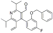 5-乙烯基-4-[4-氟-2-(苯基甲氧基)苯基]-2,6-雙(1-甲基乙烯基)-3-吡啶甲醛結(jié)構(gòu)式_202858-60-4結(jié)構(gòu)式