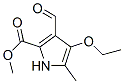 1H-pyrrole-2-carboxylicacid,4-ethoxy-3-formyl-5-methyl-,methylester(9ci) Structure,203207-40-3Structure