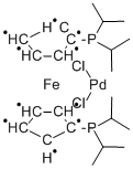 1,1′-Bis(di-isopropylphosphino)ferrocene palladiumdichlorideStructure,215788-65-1Structure 1,1′-Bis(di-isopropylphosphino)ferrocene palladiumdichloride Structure,215788-65-1Structure