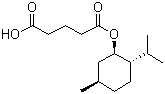 戊二酸單 L-薄荷酯結(jié)構(gòu)式_220621-22-7結(jié)構(gòu)式
