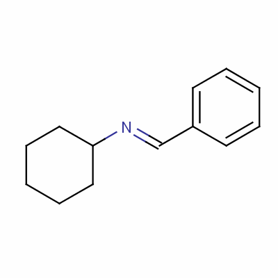 n-(苯基亞甲基)-環(huán)己胺結構式_2211-66-7結構式
