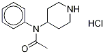 N-4-哌啶乙酰苯胺鹽酸鹽結(jié)構(gòu)式_22352-82-5結(jié)構(gòu)式