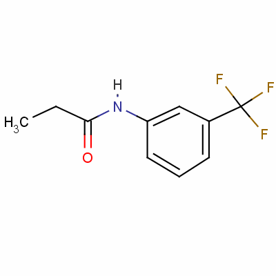 N-[3-(三氟甲基)苯基]丙酰胺結(jié)構(gòu)式_2300-88-1結(jié)構(gòu)式