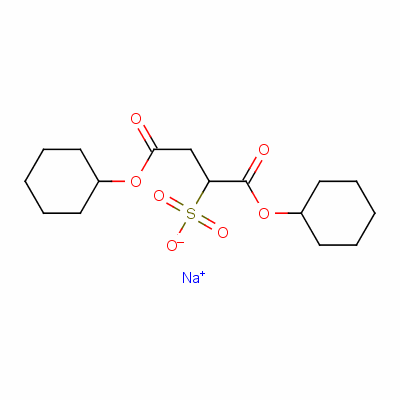 Sodium 1,4-dicyclohexyl sulphonatosuccinateStructure,23386-52-9Structure Sodium 1,4-dicyclohexyl sulphonatosuccinate Structure,23386-52-9Structure
