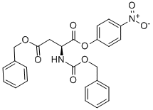 Z-l-aspartic acid 4-benzyl 1-(4-nitrophenyl) ester Structure,2419-54-7Structure