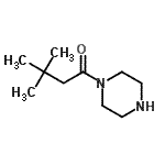 Piperazine, 1-(3,3-dimethyl-1-oxobutyl)-(9ci)Structure,253175-46-1Structure Piperazine, 1-(3,3-dimethyl-1-oxobutyl)-(9ci) Structure,253175-46-1Structure