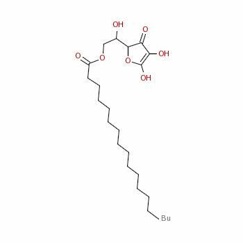 硬酯酸-L-抗壞血酸酯結構式_25395-66-8結構式