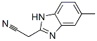 1H-benzimidazole-2-acetonitrile,5-methyl-(9ci) Structure,27099-22-5Structure