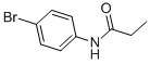 N-(4-溴苯基)丙酰胺結(jié)構(gòu)式_2760-35-2結(jié)構(gòu)式