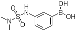 3-(N,N-二甲基磺?；被?苯硼酸結(jié)構(gòu)式_277295-50-8結(jié)構(gòu)式