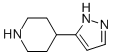 4-(1H-Pyrazol-3-yl)piperidineStructure,278798-08-6Structure 4-(1H-Pyrazol-3-yl)piperidine Structure,278798-08-6Structure