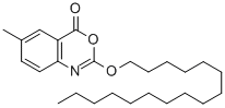 2-(Hexadecyloxy)-6-methyl-4H-3,1-benzoxazin-4-one Structure,282526-98-1Structure