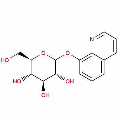 8-Hydroxyquinoline -β-d-gluctopyranoside Structure,29266-96-4Structure